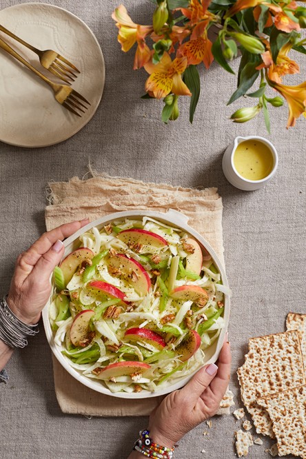 סלט שומר ותפוחים